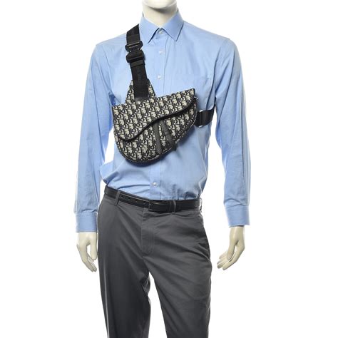 mens dior crossbody bag|dior saddle bag men price.